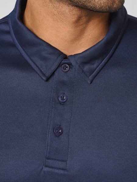 Zoom sur le col du polo de sport pour homme PA482 Zoom sur le col du polo de sport pour homme PA482