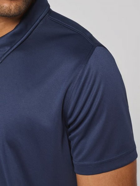 Zoom sur la manche du polo de sport pour homme PA482 Zoom sur la manche du polo de sport pour homme PA482