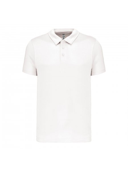 Polo de sport personnalisable pour homme White