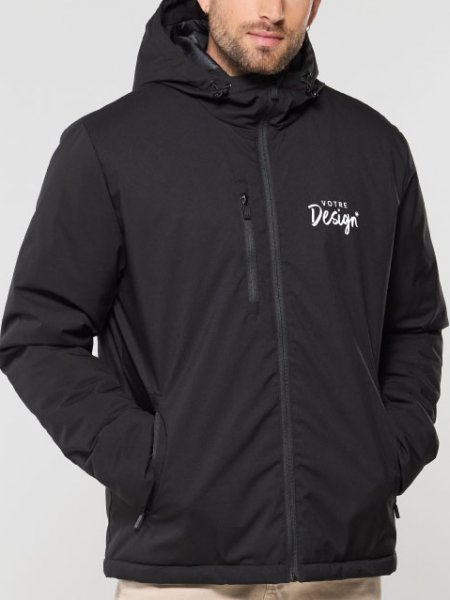 mannequin homme de face portant la Veste Sportwear personnalisable mannequin homme de face portant la Veste Sportwear personnalisable