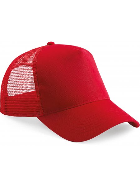 Casquette Trucker filet à personnaliser Classic Red / Classic Red