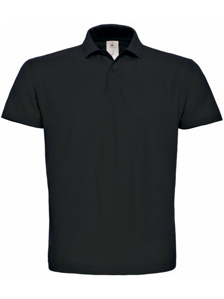 Polo homme pas cher à personnaliser Black
