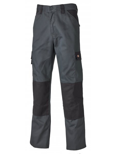 Pantalon de travail Dickies - poches genouillères Grey / Black