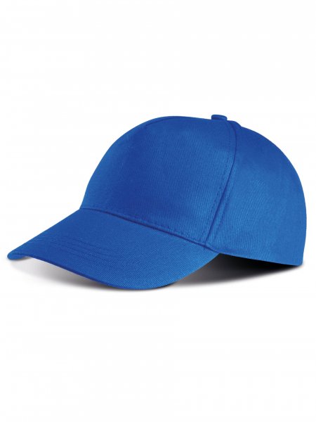 La casquette 5 panneaux KP116 personnalisable en coloris Royal Blue La casquette 5 panneaux KP116 personnalisable en coloris Royal Blue