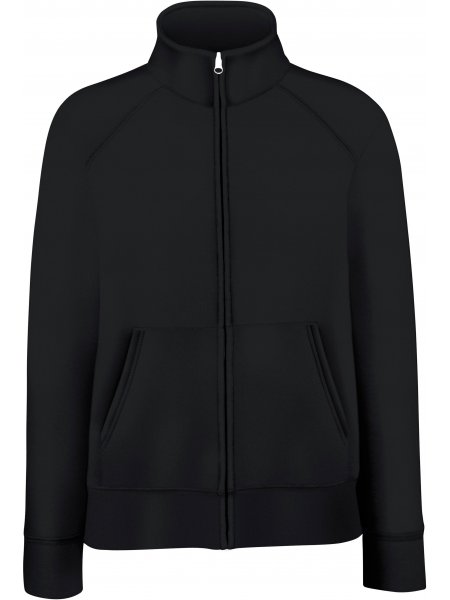 Veste femme molletonnée zippée à personnaliser Black