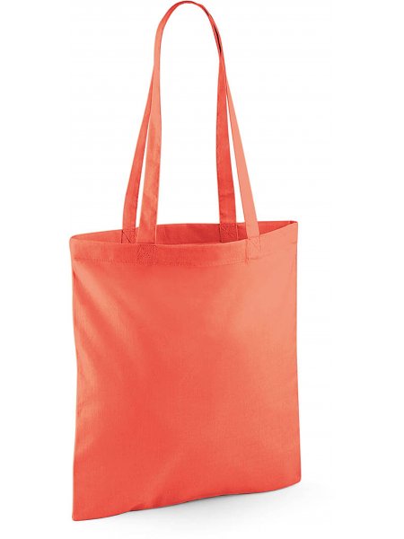Sac shopping en coton à personnaliser Coral