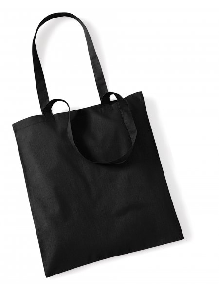 Sac shopping en coton à personnaliser Black