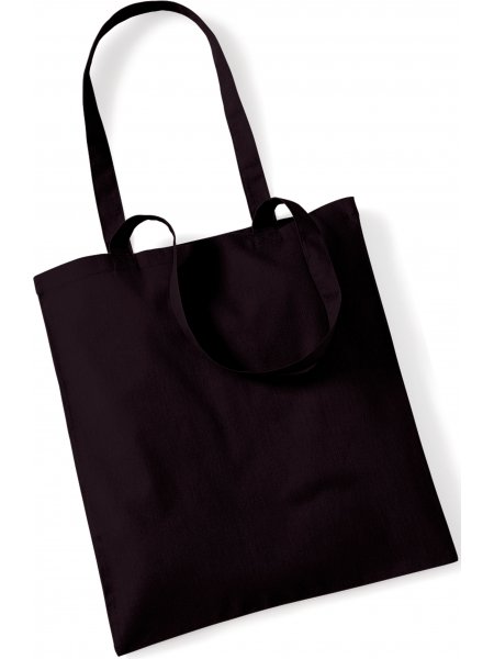 Sac shopping en coton à personnaliser Chocolate