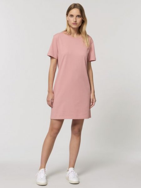 Robe tee shirt Stella Spinner coloris Canyon Pink