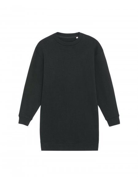 Robe sweatshirt oversized à personnaliser - Kicker Black