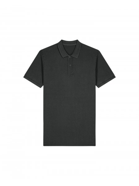 Polo Coaster Vintage personnalisable G. Dyed Black Rock