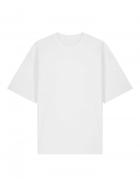 T-shirt oversized unisexe personnalisé | Blaster 2.0 White