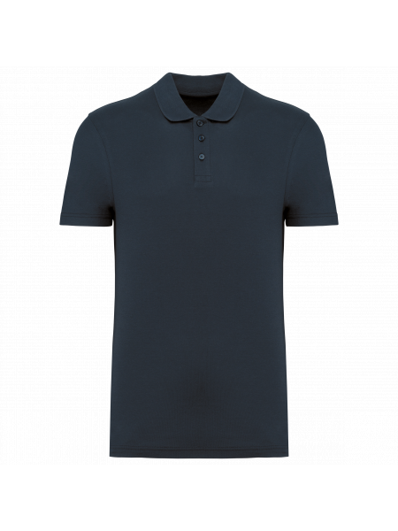 Polo piqué unisexe personnalisable Navy