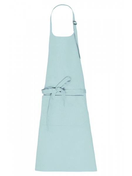 Tablier personnalisé en coton bio Ice mint