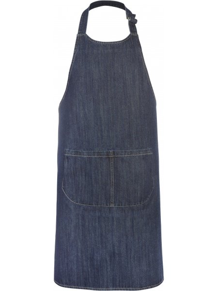 Tablier avec poche à personnaliser Denim