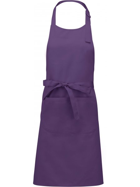 Tablier avec poche à personnaliser Purple