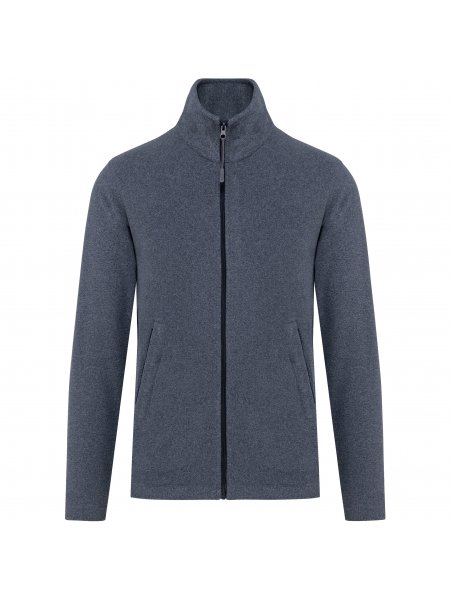 Veste polaire personnalisée French Navy Heather