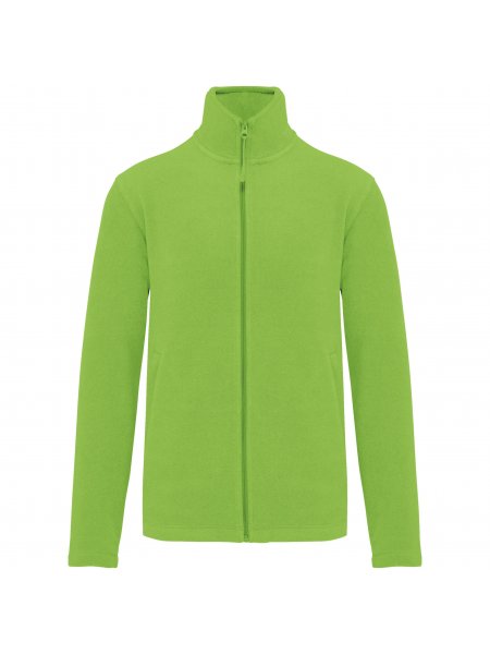 Veste polaire personnalisée Lime