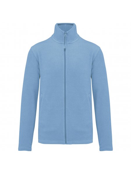 Veste polaire personnalisée Sky blue