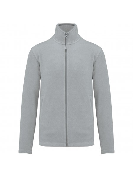 Veste polaire personnalisée Snow grey