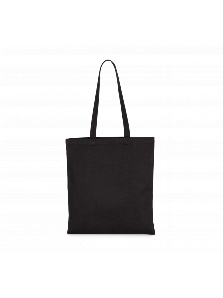 Sac shopping classique coton bio personnalisable Black