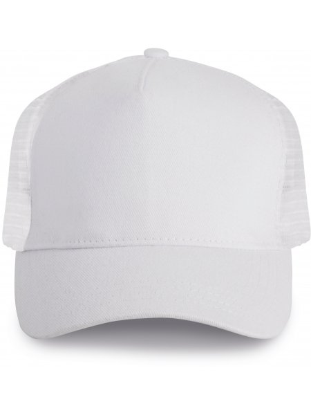 CASQUETTE TRUCKER - 5 PANNEAUX  White / White