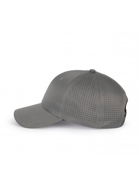 Casquette microperforée recyclée personnalisable Sky Grey
