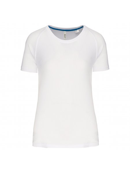 T-shirt sport femme recyclé White