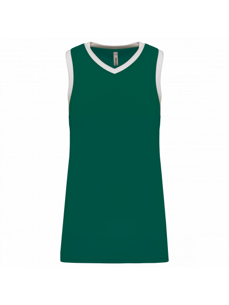 Maillot de basket-ball femme Dark Green / White