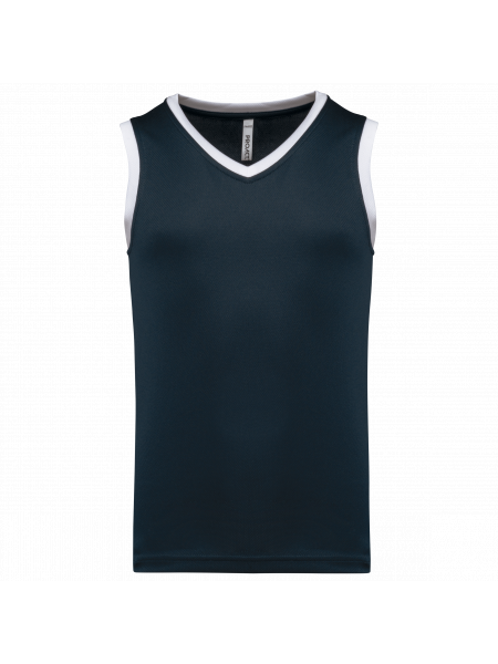 Maillot de basket-ball enfant Navy / White