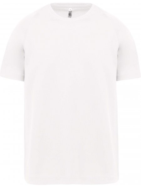 T-shirt de sport personnalisé pour enfant White