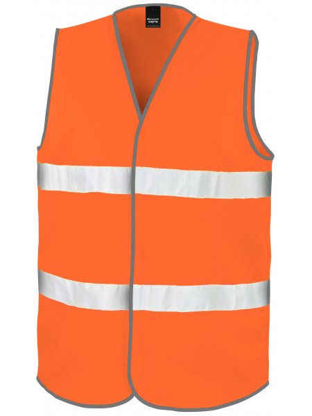 Core Adult Motorist Safety vest Gilet de sécurité Fluorescent Orange