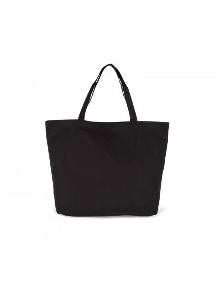 Sac shopping extra-large personnalisable Black