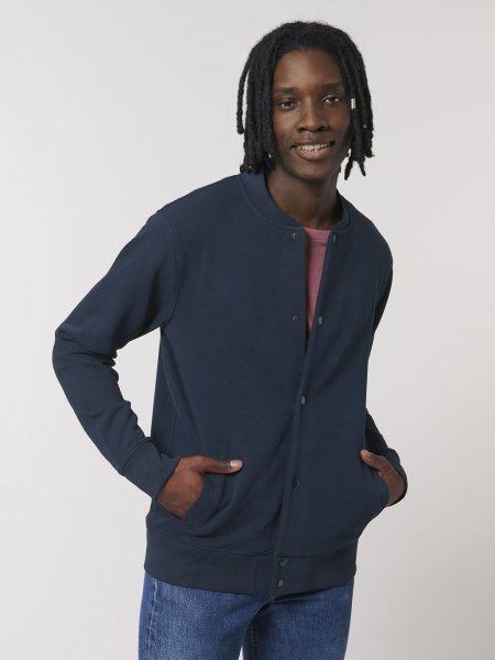 Sweat-shirt style bomber Bounder en coloris French Navy