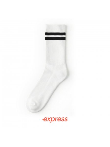Chaussettes sport personnalisées express Noir