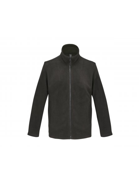 Veste micropolaire zippée unisexe personnalisable Noir