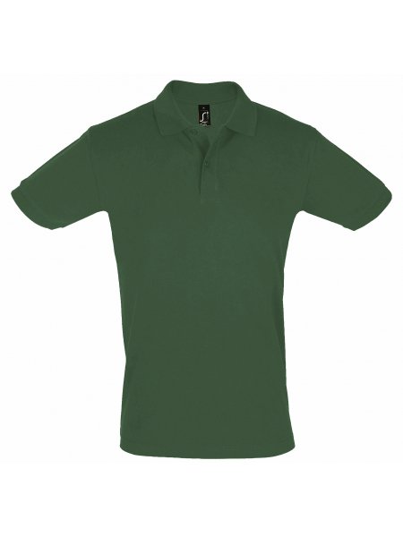 Polo homme personnalisé - Perfect Vert bouteille