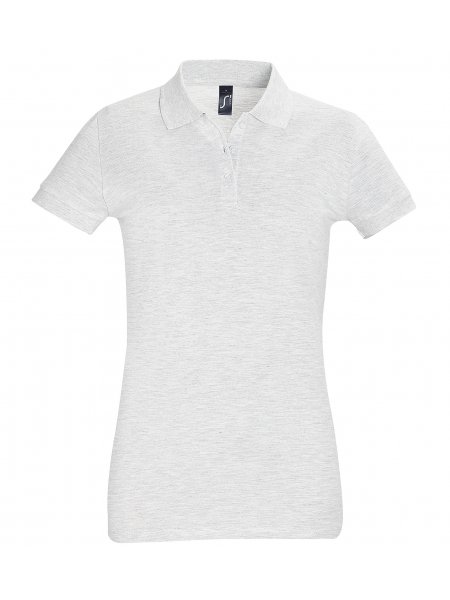 Polo femme personnalisé - Perfect Women Blanc chiné
