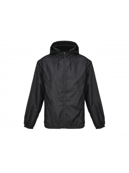 Coupe-vent unisexe déperlant personnalisable Noir