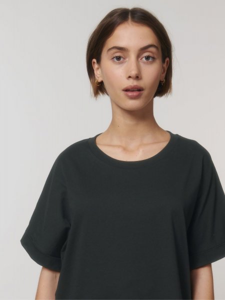 Tee shirt ample pour femme Collider en coloris Black