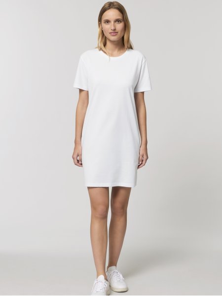 Robe tee shirt Stella Spinner coloris White