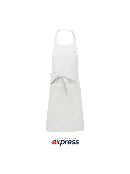 Tablier à personnaliser livraison express White