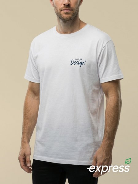 T-shirt bio à personnaliser en livraison express