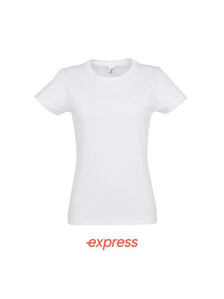 T-shirt femme personnalisé Express White