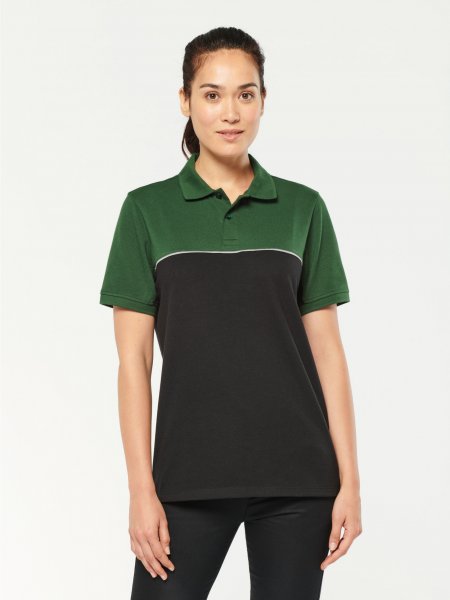 Polo workwear personnalisable WK210 en coloris Forest Green