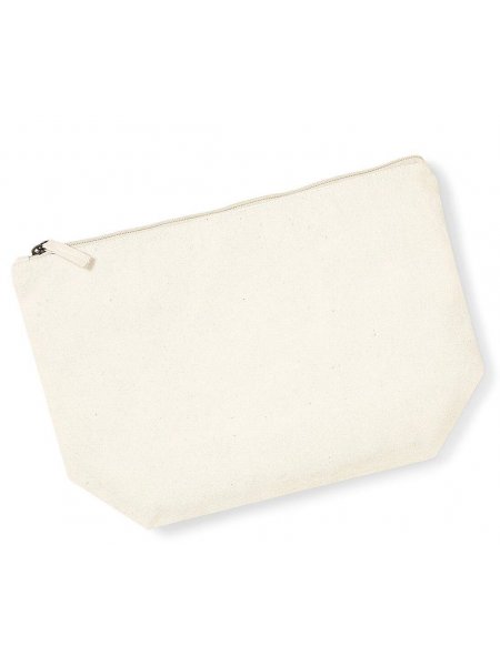 Pochette personnalisée en coton bio Natural