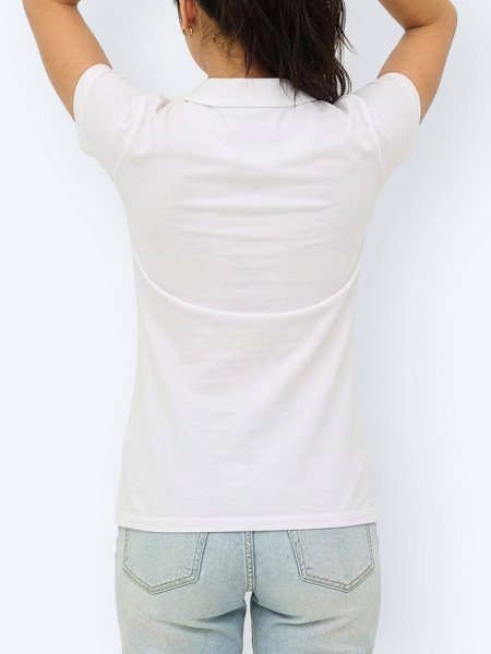 Dos du polo femme Perfect Women blanc Dos du polo femme Perfect Women en coloris blanc