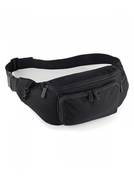 Sac banane multipoches à personnaliser Black
