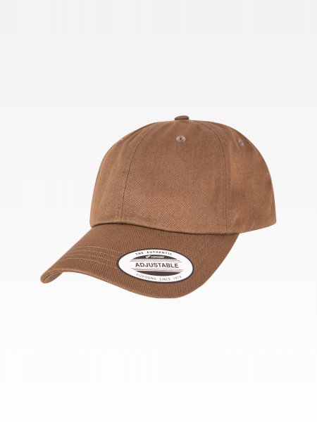 Casquette dad cap 6245CM Tan vue de trois quarts Casquette dad cap 6245CM Tan vue de trois quarts