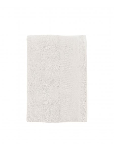 Serviette de Toilette Island à personnaliser  Blanc